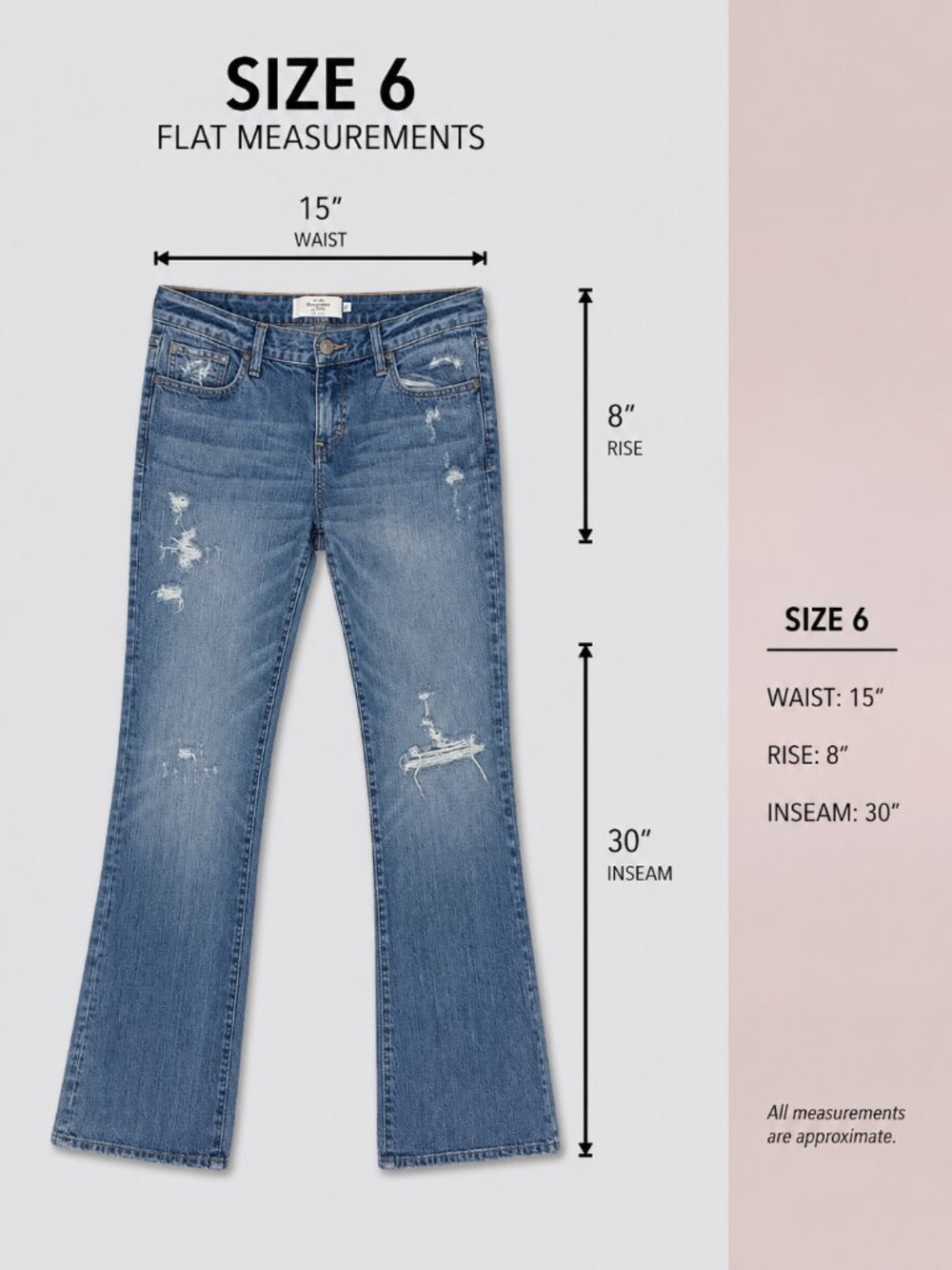 Abercrombie & Fitch Low Rise Flare Jeans - Y2K